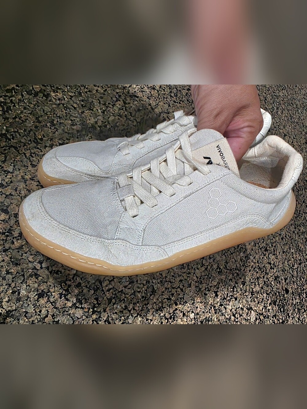 Vivobarefoot Gobi Supernatural Sneaker Premium Leather (Sand) size 9 women's 7 M
